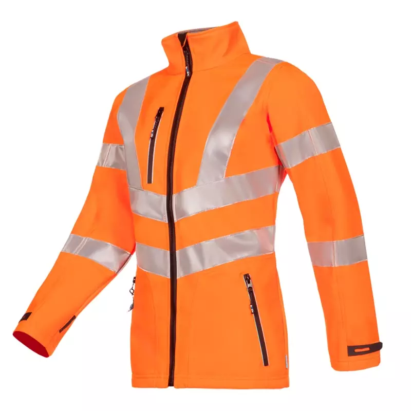 Sioen Jerica 547AA2TU2 softshell jas dames fluo oranje maat L
