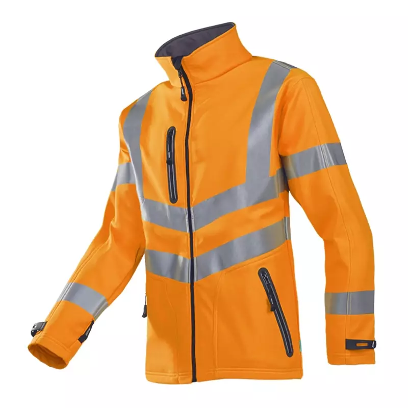 Sioen Dexter 722ZA2TU2 softshell jacket fluorescent orange size XL