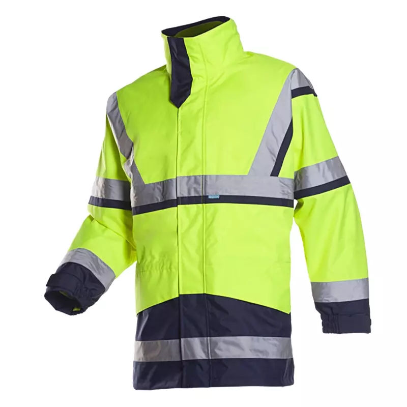 Imperméable Sioen Powell 401AN3EU1 jaune fluo/bleu marine taille M