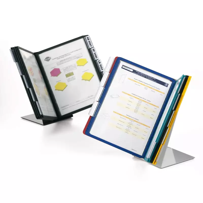 Durable tabs 58 mm voor documenthoezen transparant