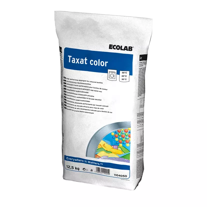 Ecolab Taxat Color bontwasmiddel zak 12,5 kg