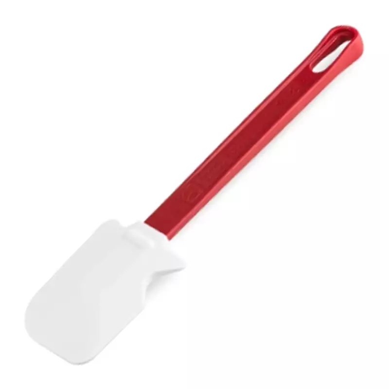 Pannenlikker siliconen 7 cm blad 35,8 cm totaal wit/rood