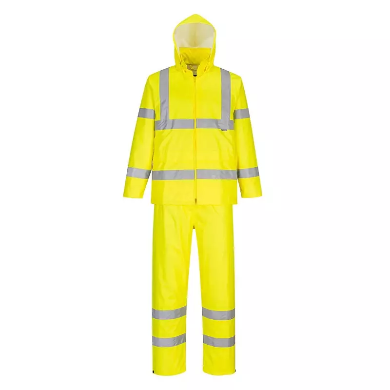 Portwest H448 Hi-Vis rain suit fluorescent yellow size 3XL