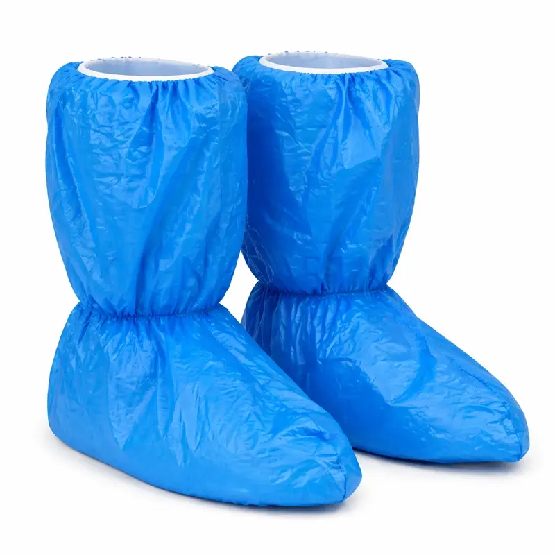 Boot PP+CPE with anti-slip PVC sole XL 40x45 cm blue