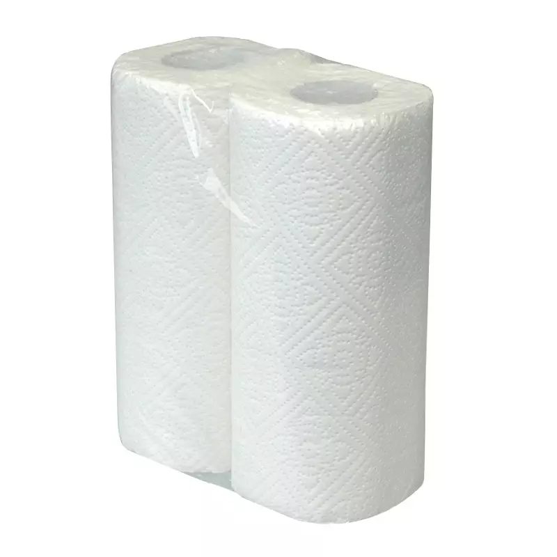 Euro Products kitchen roll 2-layer cellulose 22x23 cm white