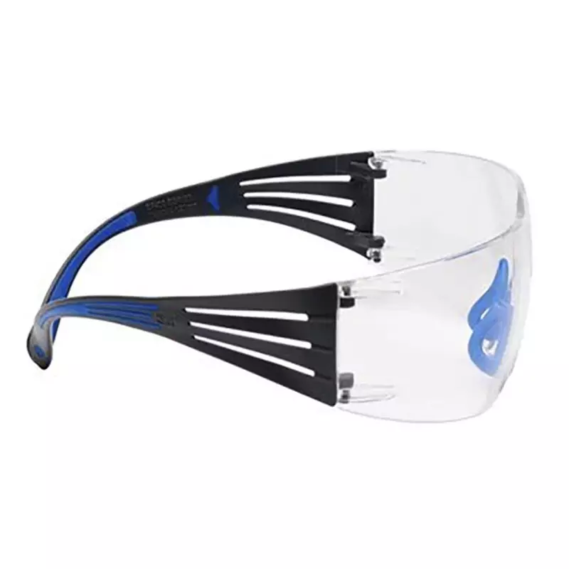 3M SecureFit 400 SF401SGAF-BLU safety glasses polycarbonate clear
