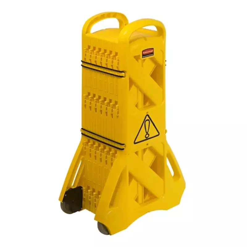 Système de confinement mobile portable Rubbermaid FG9S1100YEL jaune