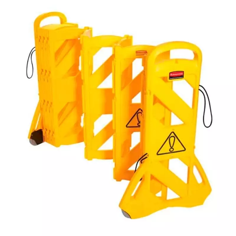 Système de confinement mobile portable Rubbermaid FG9S1100YEL jaune
