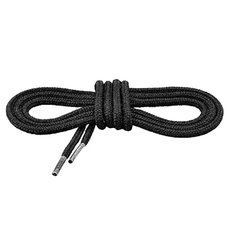 Lacets ronds Bata en rPET 100 cm noirs