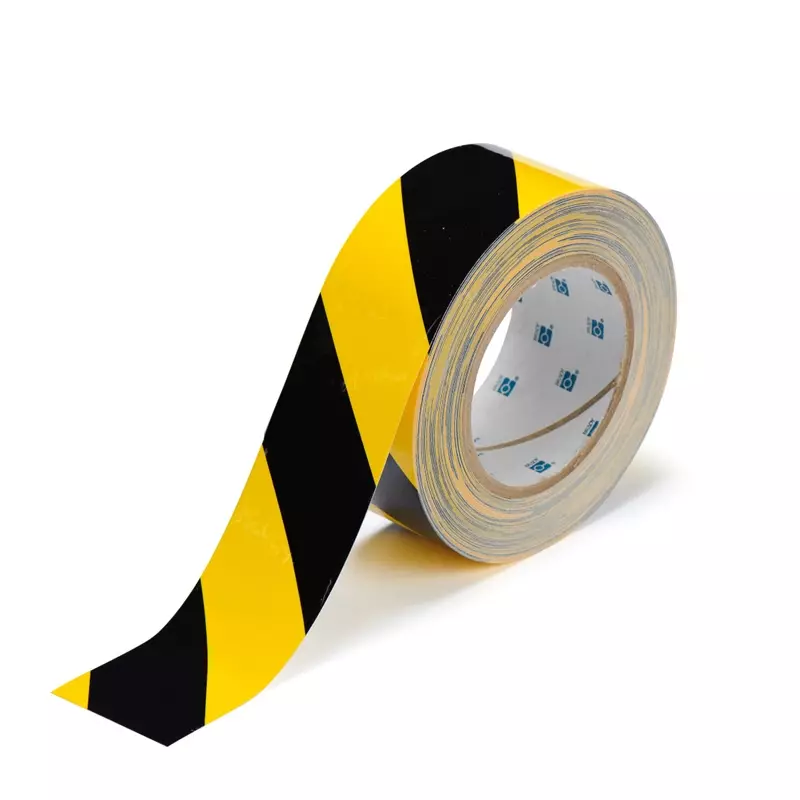 Bande de délimitation Brady ToughStripe Cold PE noir/jaune 76,20 mm