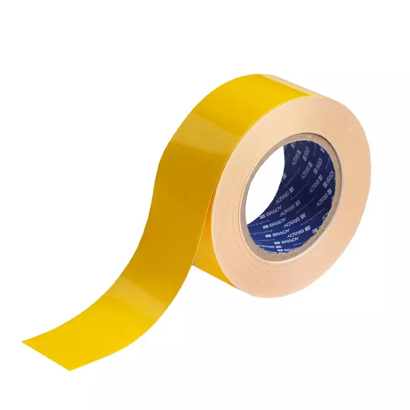 Bande de délimitation Brady ToughStripe Cold PE jaune 76,20 mm