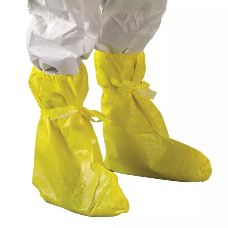 Ansell AlphaTec 3000 Model 406 chemical-resistant overboot yellow size 42-46