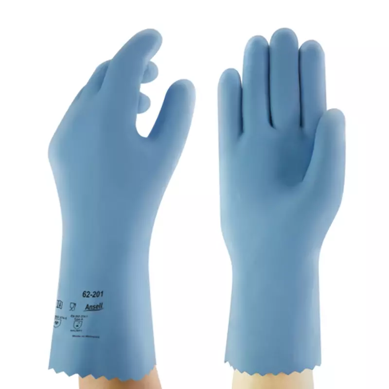 Ansell AlphaTec 62-201 handschoen rubberlatex chemiebestendig maat 7