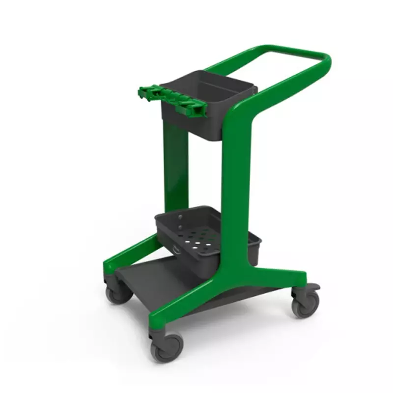 Chariot de travail Vikan HyGo 57002 vert