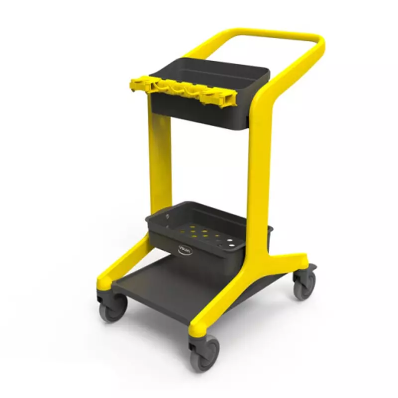 Chariot de travail Vikan HyGo 57006 jaune