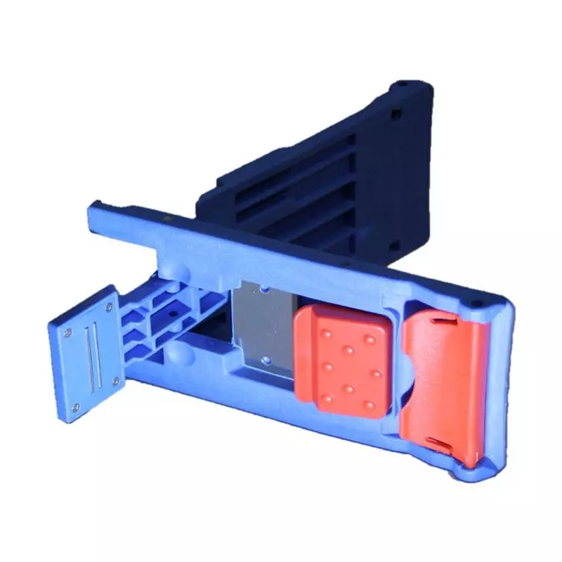 Plastic flat mop holder with magnet 40 cm blue