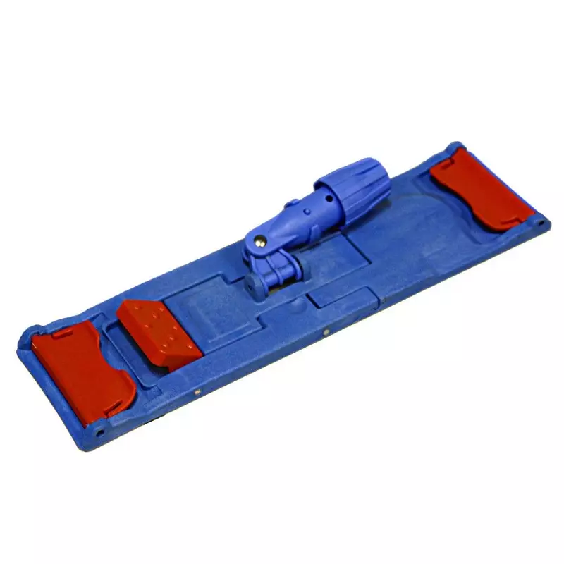Plastic flat mop holder with magnet 40 cm blue