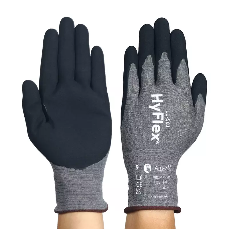 Ansell HyFlex 11-581 handschoen nitril snijbestendig maat 6