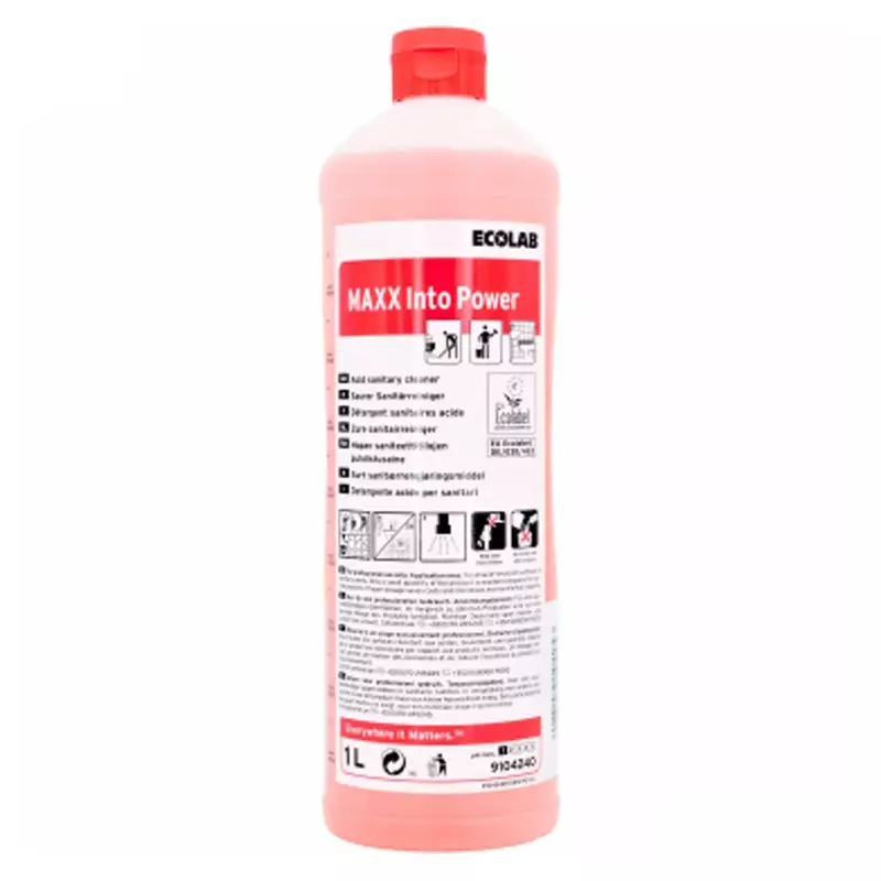 Ecolab MAXX Into Power acid sanitary cleaner