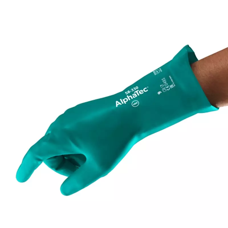 Ansell AlphaTec 58-330 handschoen nitril chemiebestendig maat 10