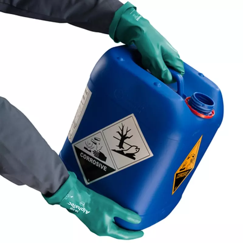 Ansell AlphaTec 58-330 handschoen nitril chemiebestendig maat 10