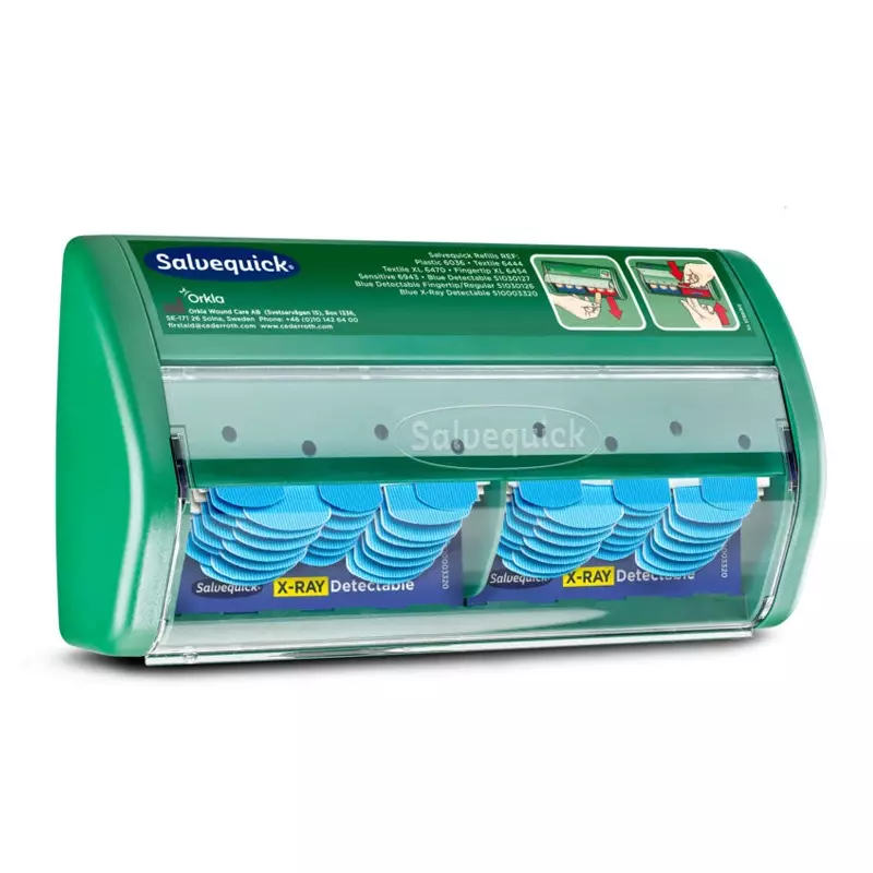 Distributeur de pansements Cederroth Salvequick 510003295 détectable aux rayons X