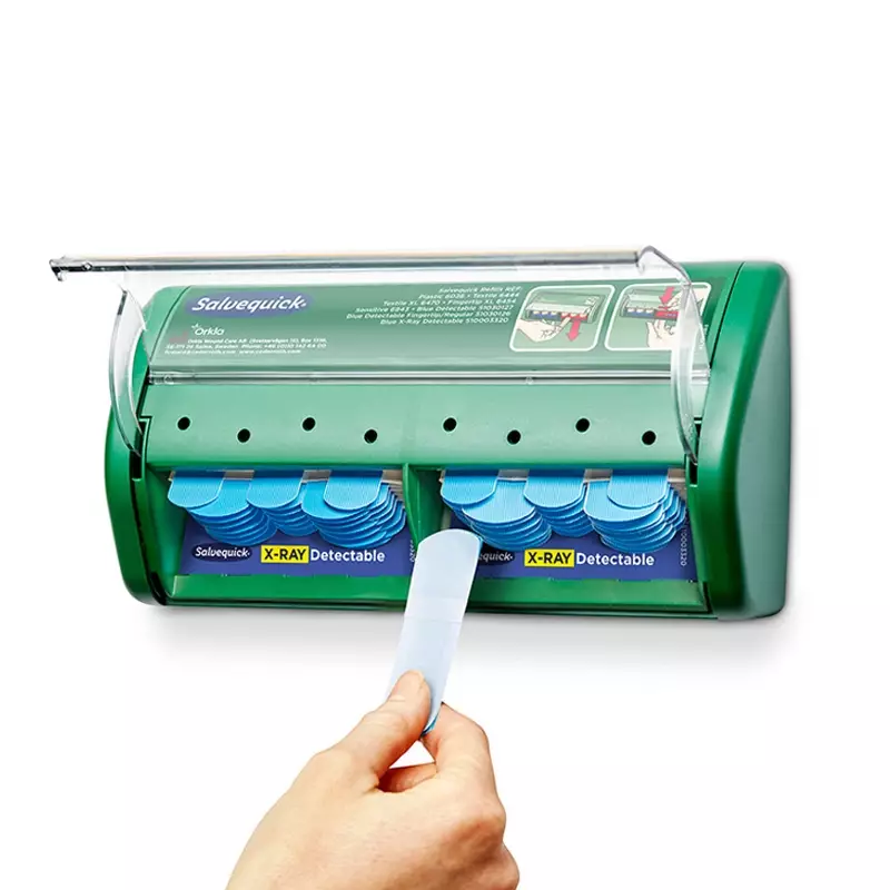 Distributeur de pansements Cederroth Salvequick 510003295 détectable aux rayons X