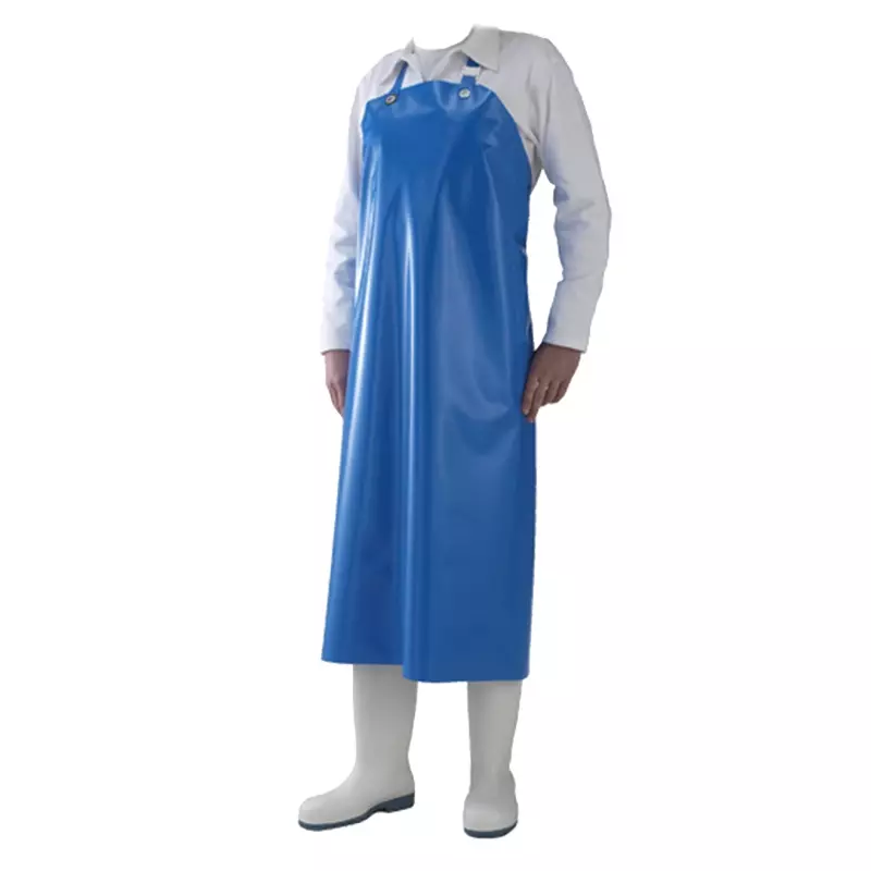 Manulatex Delta apron heavy PU 500 µm 90x115 cm blue