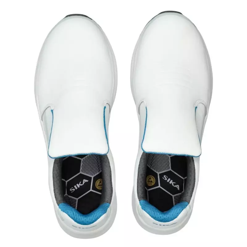 Sika 60401 Cloud Slip-on, mocassin de sécurité S2 SR ESD blanc, taille 41