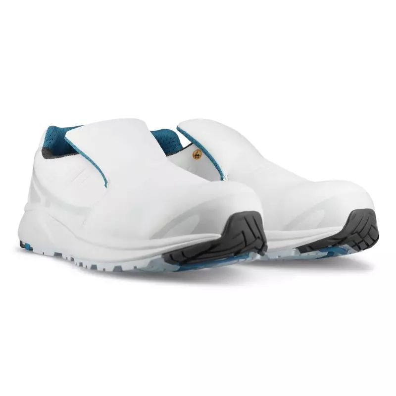 Sika 60401 Cloud Slip-on, mocassin de sécurité S2 SR ESD blanc, taille 41