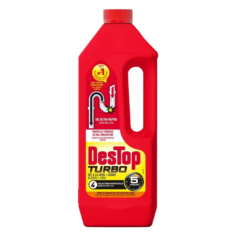 DesTop Turbo liquid drain cleaner 1000 ml