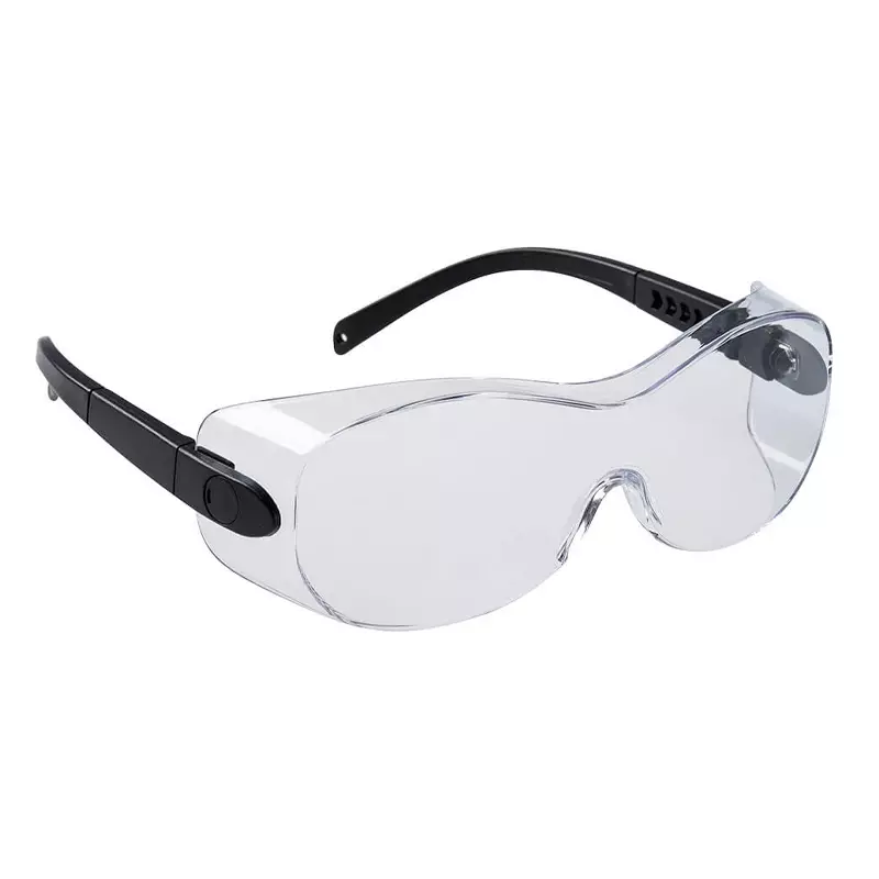 Lunettes de protection à clip Portwest PS30 en polycarbonate transparent