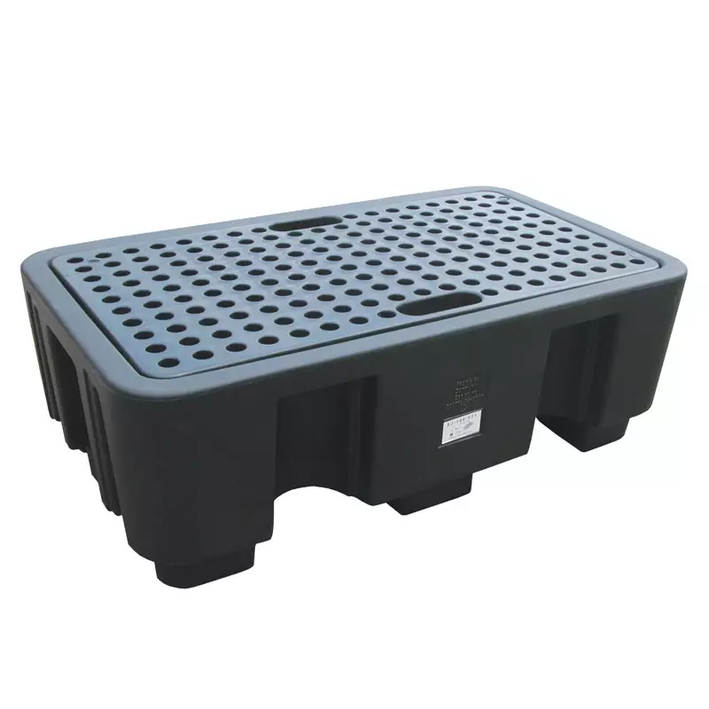 Poubelle de collecte Brady HSP-2-BB-ND 1300 x 750 x 440 mm 250 litres noire