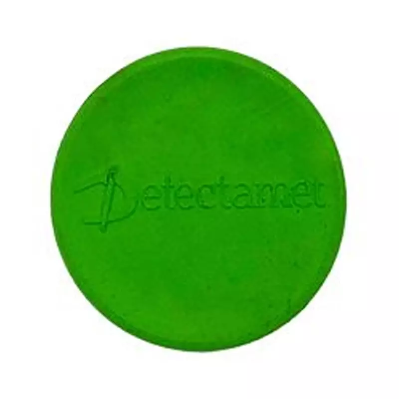 Aimant pour tableau blanc détectable Detectamet Ø34x6 mm vert