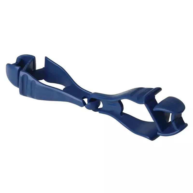 Pince de sécurité Detectamet détectable avec double clip bleu