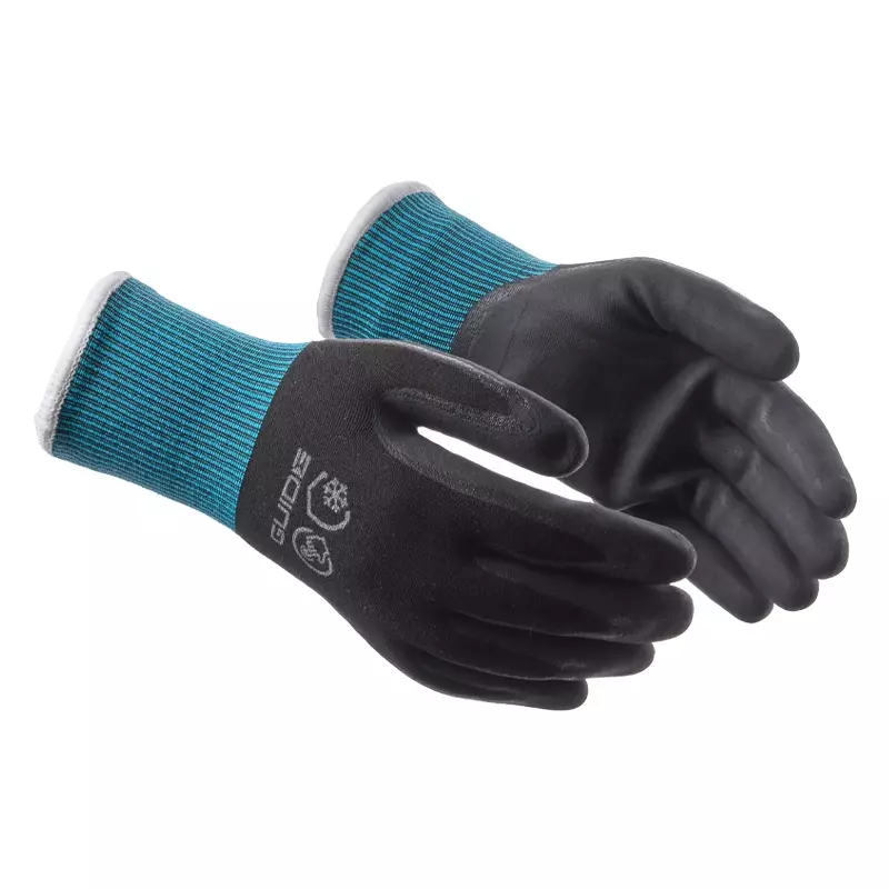 Guide 9500W cold-resistant nitrile glove size 9