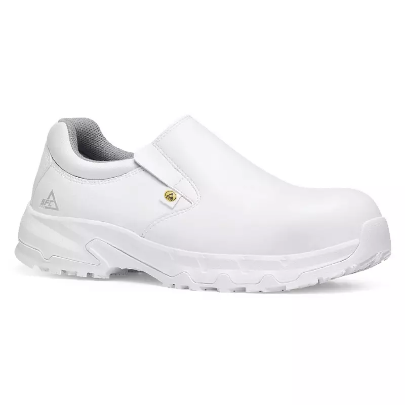 Chaussures de sécurité Brandon NTC pour équipes, modèle S3L SR ESD, blanches, pointure 37.