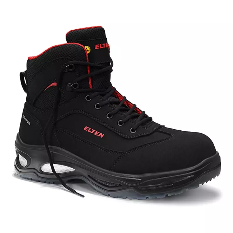 Chaussure de sécurité Elten Owen Black Mid S2 SRC ESD taille 40