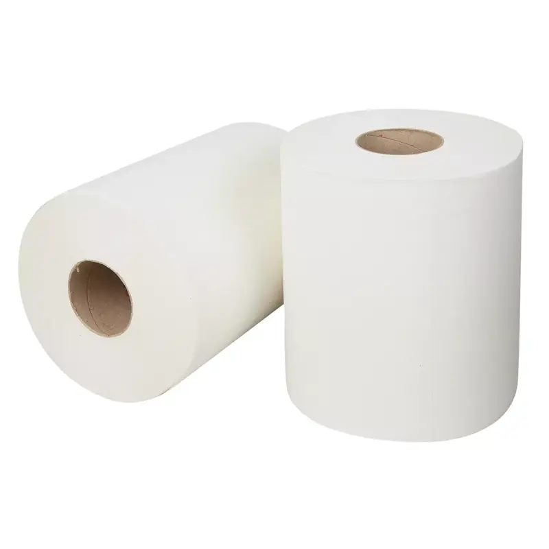 Poetsrol midi euro cellulose verlijmd 2-lgs 150 m wit