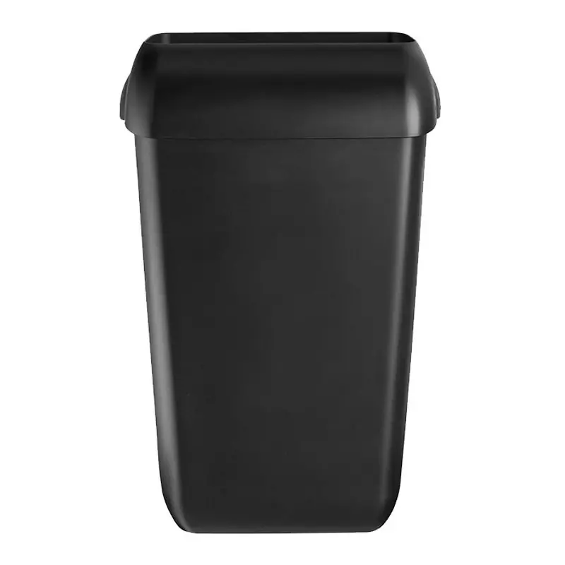 Poubelle ouverte Euro Products Quartz Black 23 litres