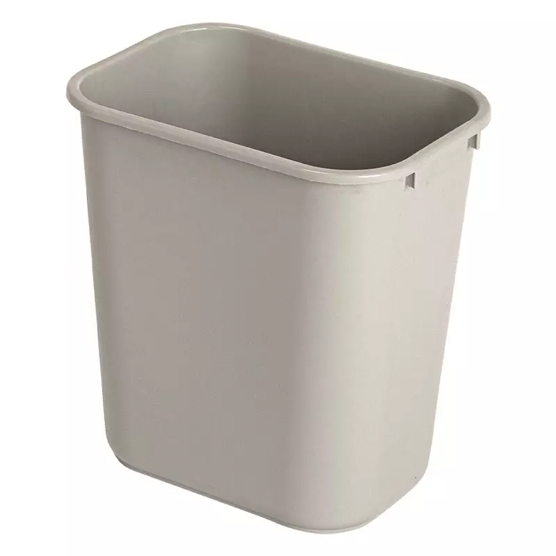 Poubelle rectangulaire Rubbermaid 26,6 l grise