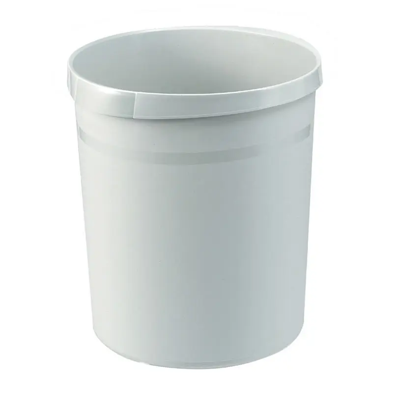 Afvalbak kunststof rond Ø312x350 mm 18 l grijs
