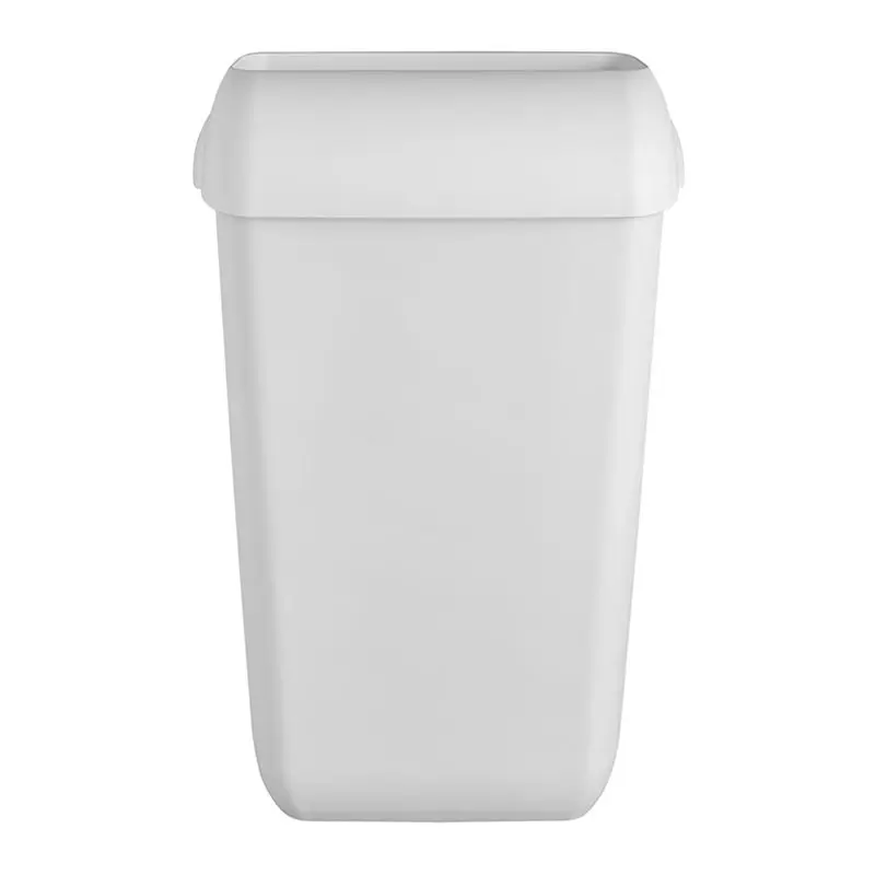 Poubelle en plastique Euro Products Quartz White 43 litres