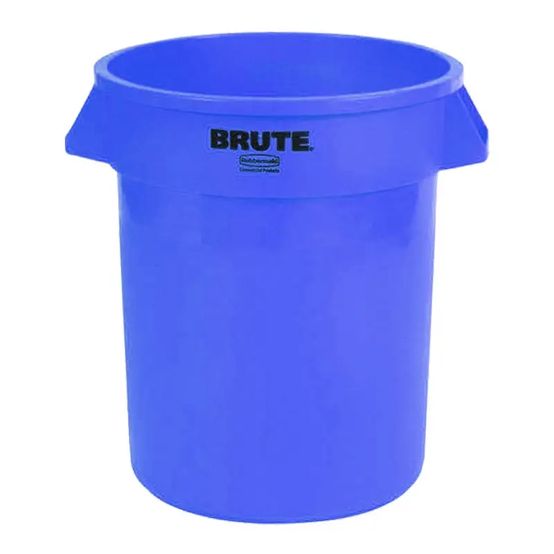 Container rond PE Brute Ø492x582 mm 75,7 liter blauw