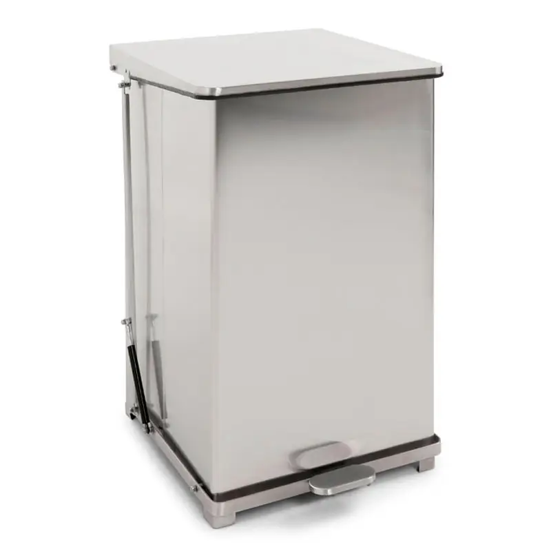Industriële pedaalemmer RVS 152 liter