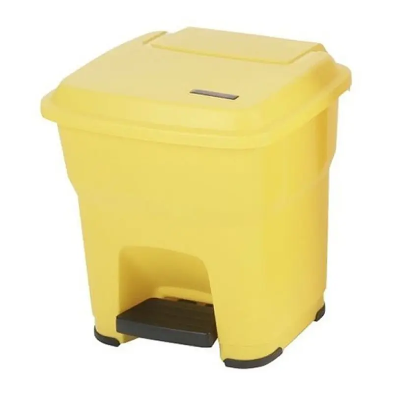 Poubelle à pédale hygiénique Vileda Hera 35 litres jaune