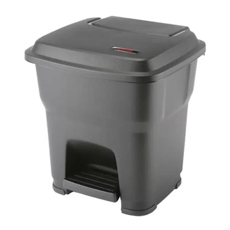 Vileda Hera hygiënische pedaalemmer 35 liter zwart