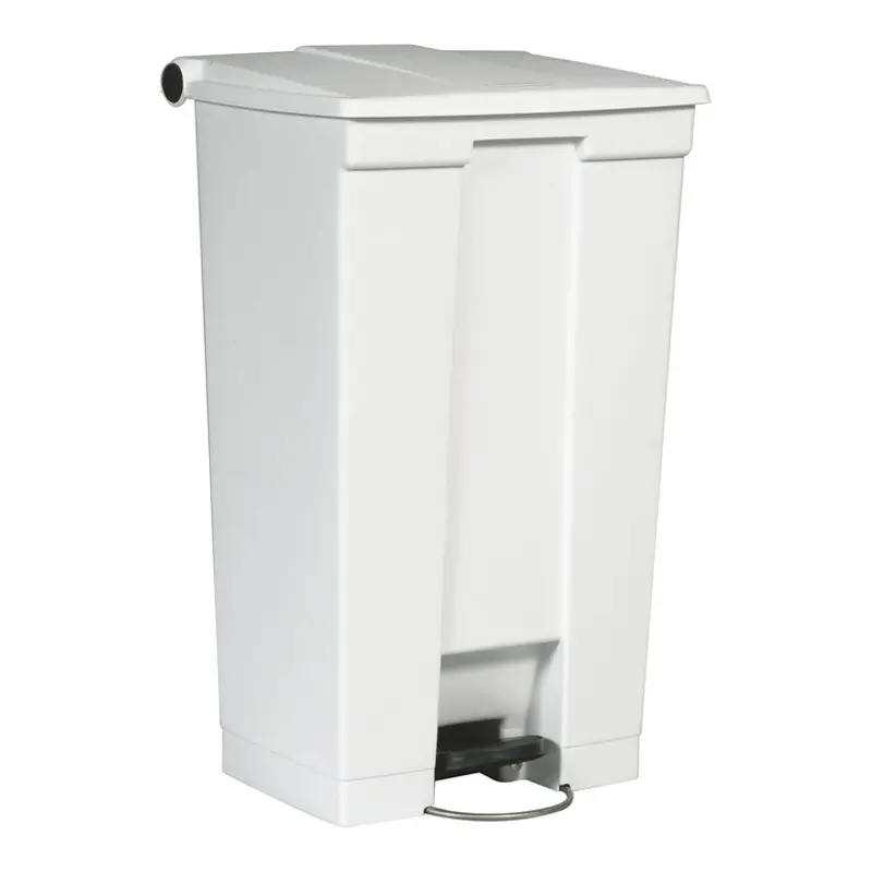 Rubbermaid Step-On Classic afvalbak 87 liter wit