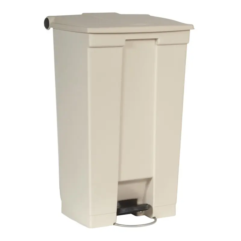Rubbermaid Step-On Classic afvalbak 87 liter beige