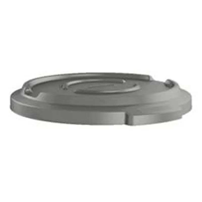 Lid for cylindrical waste bin 85 l grey
